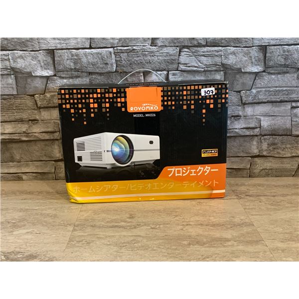 Rovomko Projector Full HD 1920x1080 - Brand New