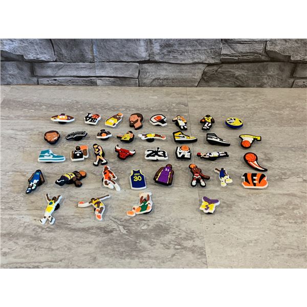 Assorted Basketball Jibitz - Brand New