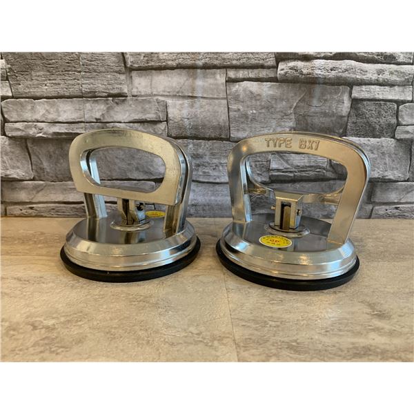 Suction Lifting Clamps 2 Pack Aluminum Heavy Duty Brand New