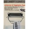 Image 2 : Stainless Steel Julienne & Vegetable Peeler - Brand New