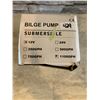 Image 2 : Submersible Bilge Pump 12 V 1100Gph Brand New