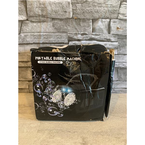 Portable Stage Bubble Machine