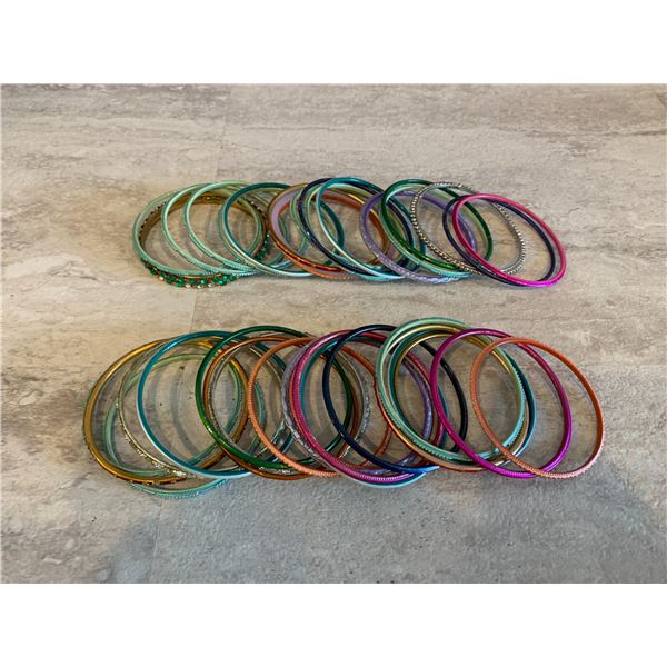 Lot of 40 Bengal Bracelets Various Colors