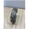 Image 4 : Vintage Filigree Cuff Bracelet - Metal Unknown - 16.1gr