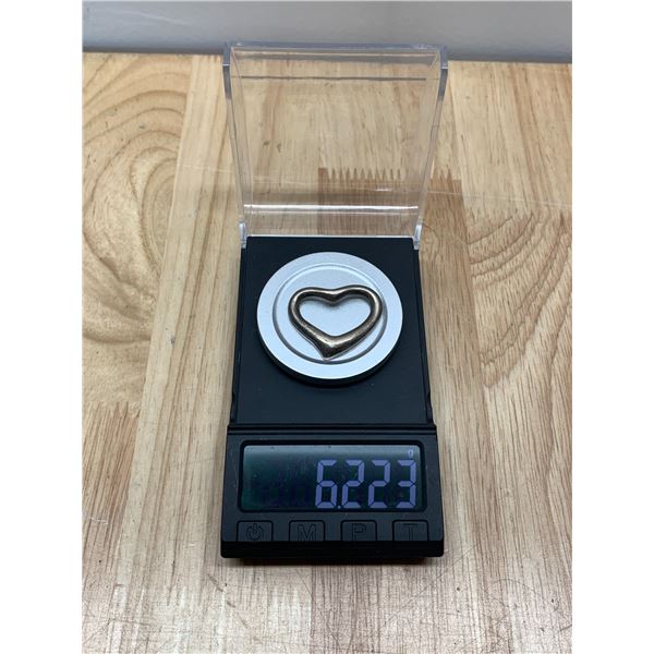 Sterling Silver Heart - 6.2 Grams (Mexico 925)