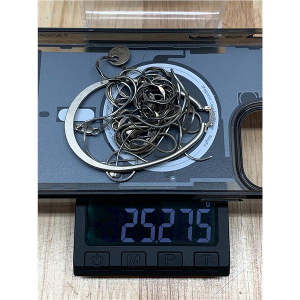 25.2 Grams of Scrap Sterling Silver