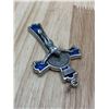 Image 6 : Blue Enamel St. Benedict Crucifix
