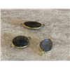 Image 3 : Lot of 3 Labradorite Bohemian Pendants