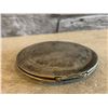 Image 6 : Vintage Sterling Silver Powder Compact Mirror - WG Engraving - Floral Design - 58 Grams