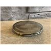 Image 7 : Vintage Sterling Silver Powder Compact Mirror - WG Engraving - Floral Design - 58 Grams
