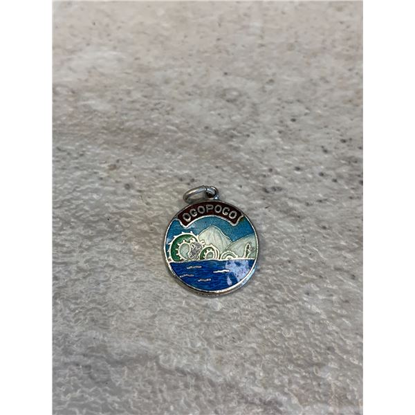 Sterling Silver OGOPOGO Pendant / Charm - 2 Grams