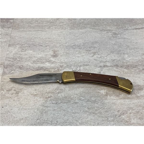 Buck "Style" Folding Knife (Camping Knife)