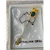 Image 3 : Australian Opal With Gold Tone Pin