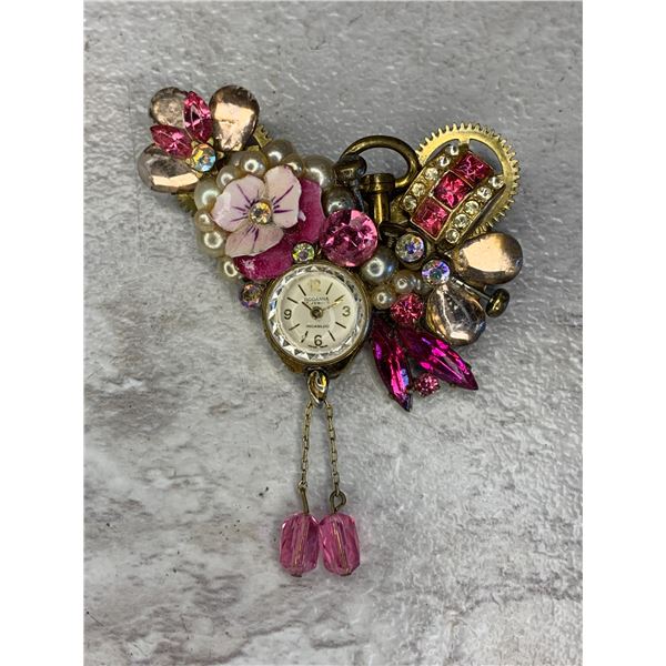 Vintage "Time Piece By Angela"