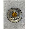 Image 1 : Antique Sterling Silver Scottish Thistle With Citrine - 10 grams