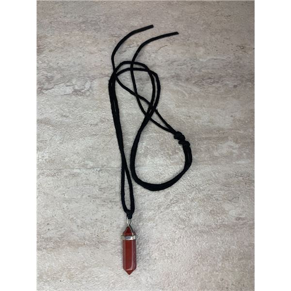 Red Jasper Crystal Pendant