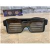 Image 5 : Light Up Eyeglasses Blue Colour