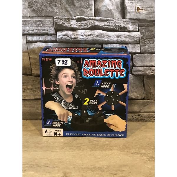 Amazing Roulette Electric Shock Game of Chance