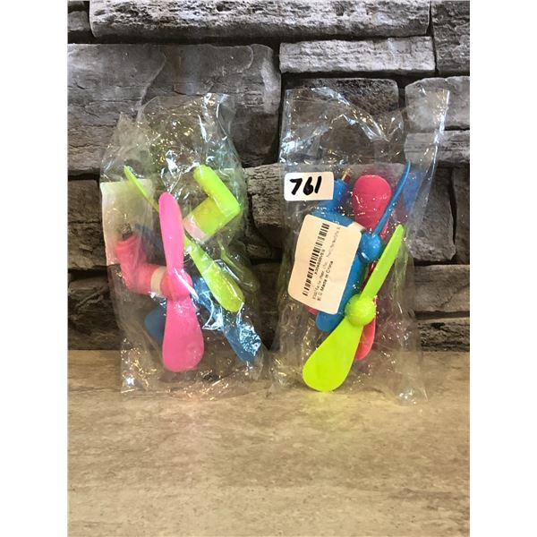 Lot of 2 Fans for Iphones 3 Per Pack