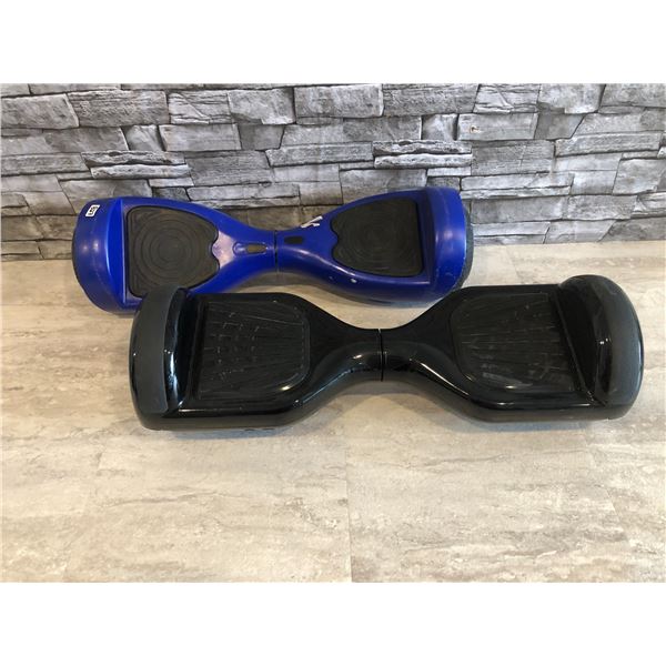 Lot of 2 - Hoverboards - Untested - No Charging Cords