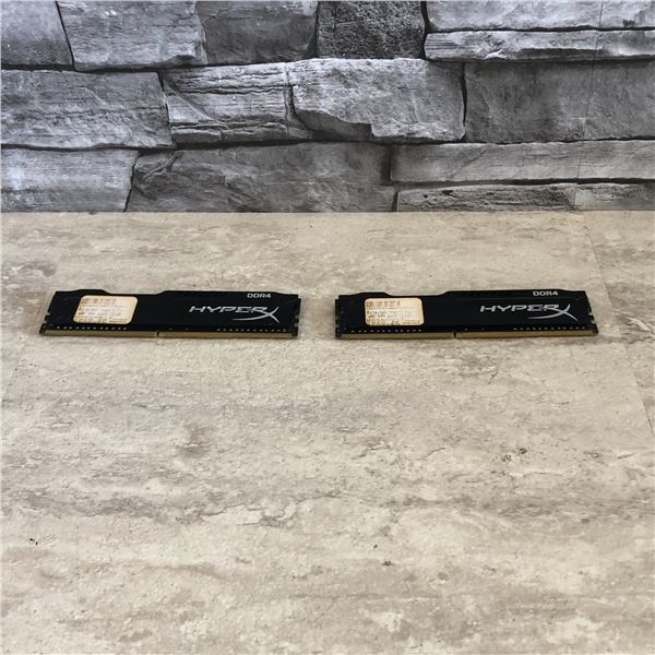 Kingston HyperX Fury DDR4 Ram - 2x 4GB - Untested