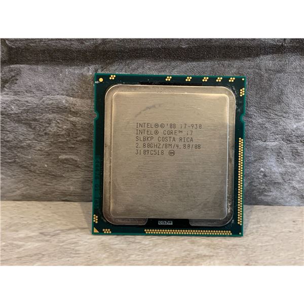Intel Core i7-920 Processor - 2.88GHZ (CPU) - Untested