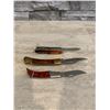 Image 4 : Lot of 3 Folding Knifes