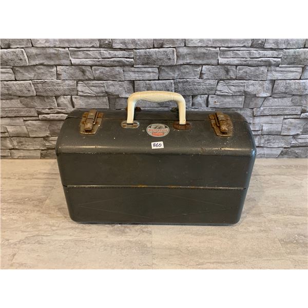 Large Metal Watertite Union Chests Tackle Box