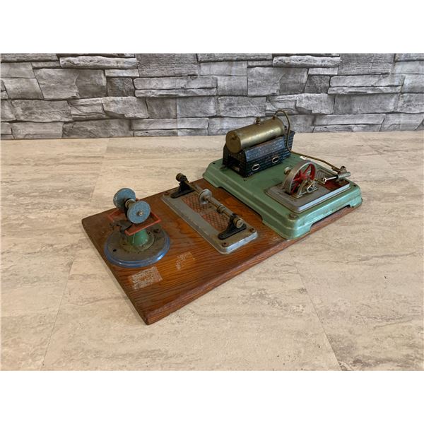 Vintage Fleischmann Toy Steam Engine - West Germany -