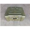 Image 1 : Olive-Drab Plastic Military Storage Box ( Barrack Box )