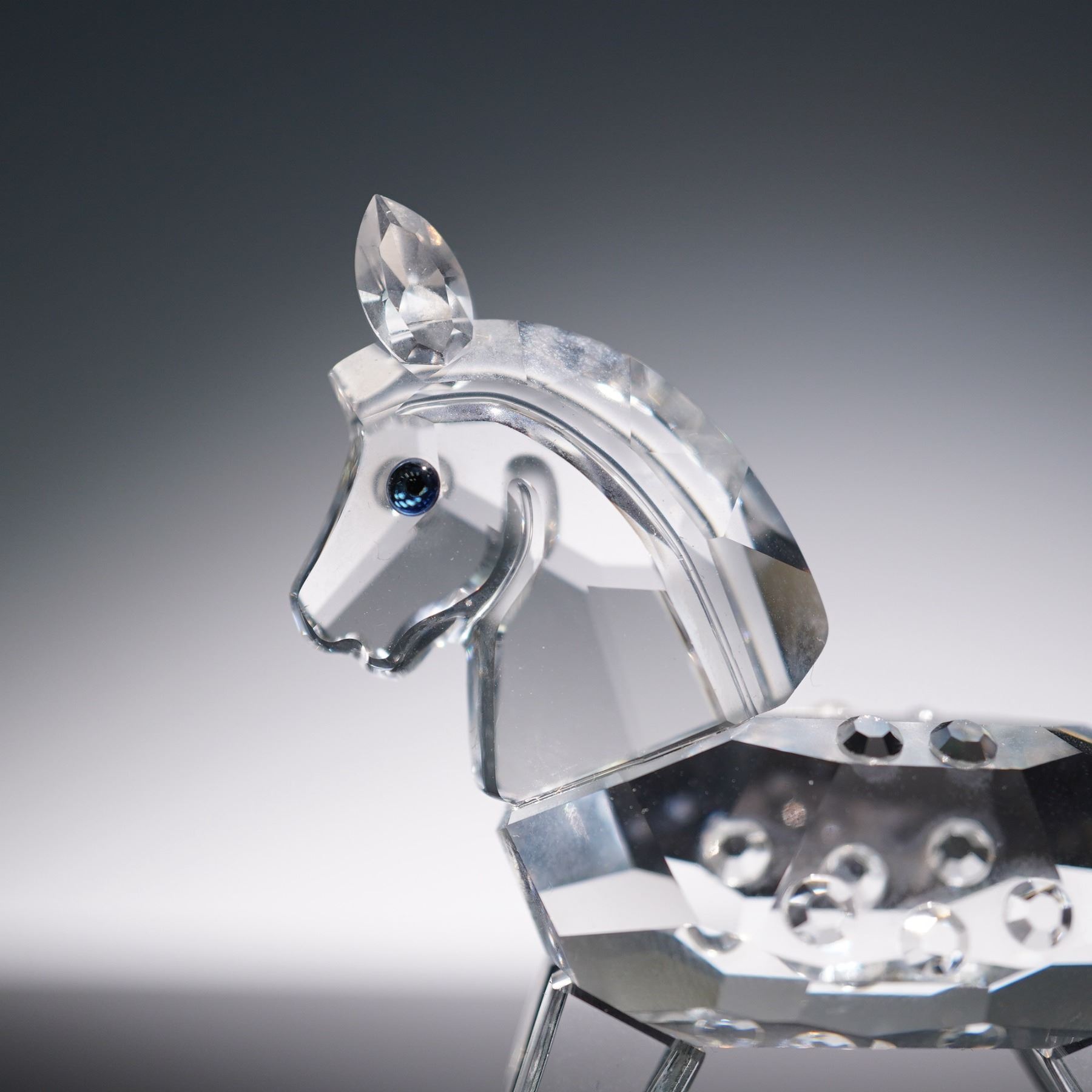 Swarovski Crystal Figurine, Rocking Horse 183270