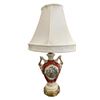 Image 2 : 2x Vintage Victorian Scene Porcelain Table Lamps