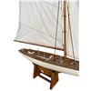 Image 2 : Vintage Hand Made & Painted Wooden Model Sail Ship