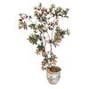 Image 1 : Vintage Asian Porcelain Planter With Faux Plant