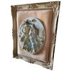 Image 2 : 2x Vintage "Pucci" Bisque Porcelain Plaque On Velvet