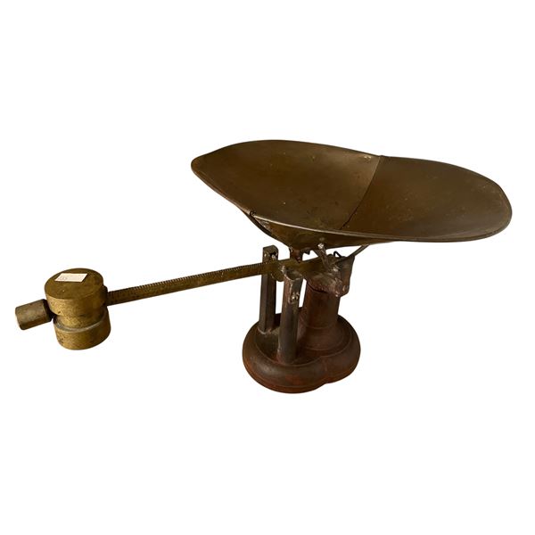 Vintage Cast Metal Scale