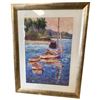 Image 1 : Vintage Michael Hallinan "Palm Harbor" Print