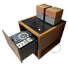 Image 2 : Vintage Garrard 5200 Turntable Side Table With 2 Speakers