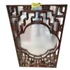Image 2 : 2x Vintage Asian Rosewood Collectibles: Mirror & Bottle Holder
