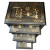 Image 2 : Vintage 4x Piece Asian Nesting Tables