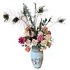 Image 1 : Vintage Asian Painted Porcelain Vase