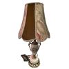 Image 1 : Vintage Porcelain Victorian Scene Table Lamp