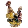 Image 1 : Vintage Capodimonte Courting Porcelain Figurine