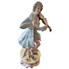 Image 3 : Vintage Capodimonte Porcelain Violinist Table Lamp