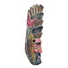 Image 2 : Vintage South Asian Hand Painted & Carved Mask