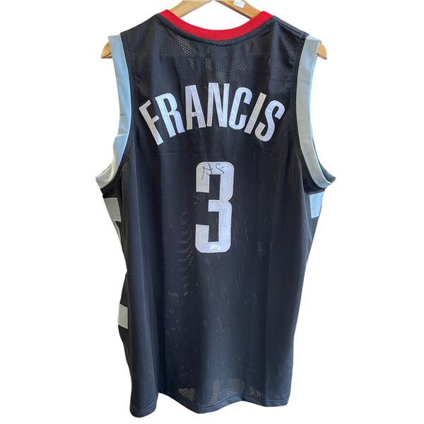 Steve Francis Autographed Houston Rockets Jersey With JSA Coa Size XL