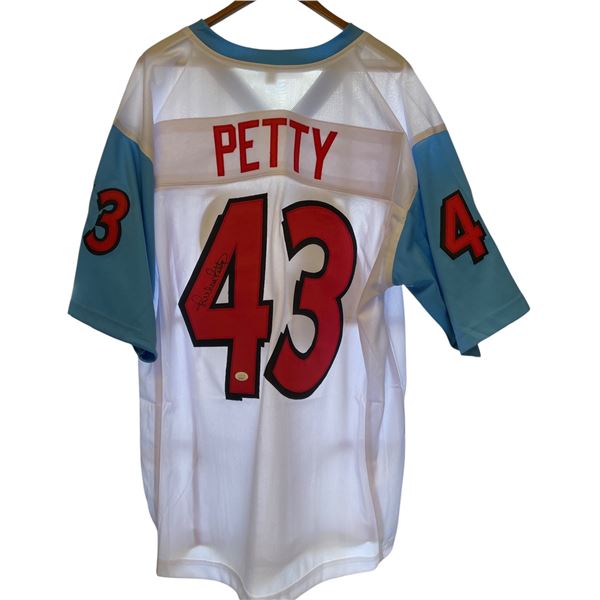 Richard King Petty Autographed Jersey With JSA Coa Size XL
