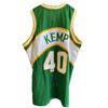 Image 2 : Shawn Kemp Autographed Seattle Supersonics Jersey With Beckett COA Size XL