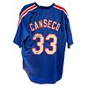 Image 1 : Jose Canseco Autographed Texas Rangers Jersey With Beckett Coa Size XL