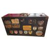 Image 1 : Vintage Travellers Trunk Initials A.J.H. With World Stickers